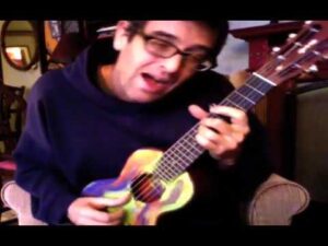 Thumbnail image of video titled "I'm Gonna Live to Be a Hundred -- Blues on a Guitalele" by Daniel Mackler