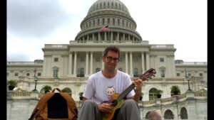 Thumbnail image of video titled "Searched by the Capitol Police in Washington