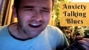 Thumbnail image of video titled "Anxiety Talking Blues -- putting my stress to music!" by Daniel Mackler