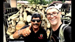 Thumbnail image of video titled "Nasty Car Accident in Sumatra