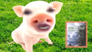 Thumbnail image of video titled "Dr. Pig Reviews Daniel Mackler’s Film “Open Dialogue” (Dr. Pig the Psychiatrist Episode #6)" by Daniel Mackler